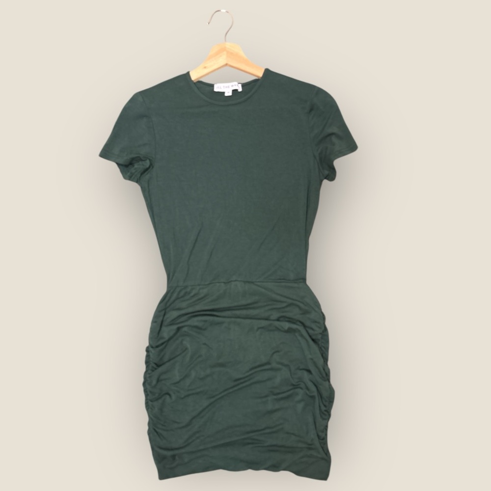 All The Ways Green Mini Dress